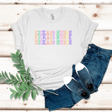 Triple Kickass Nurse T-Shirt