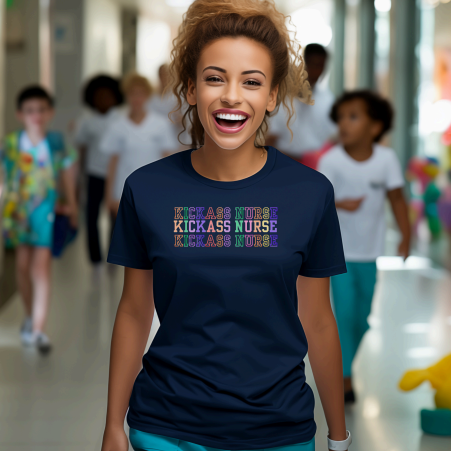 Triple Kickass Nurse T-Shirt