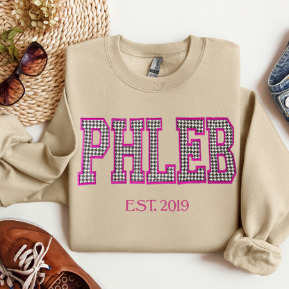 Glitter Phlebotomy Crewneck