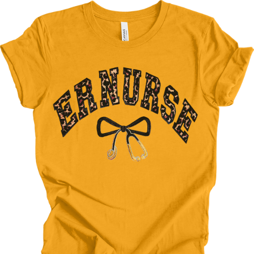 Leopard ER NURSE T-Shirt