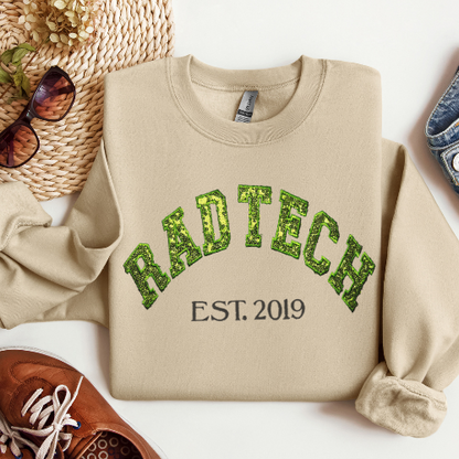 Sequin Rad Tech Crewneck