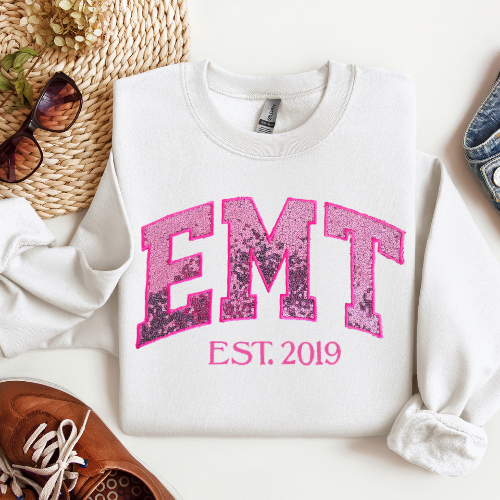 Sequin EMT Sweatshirt