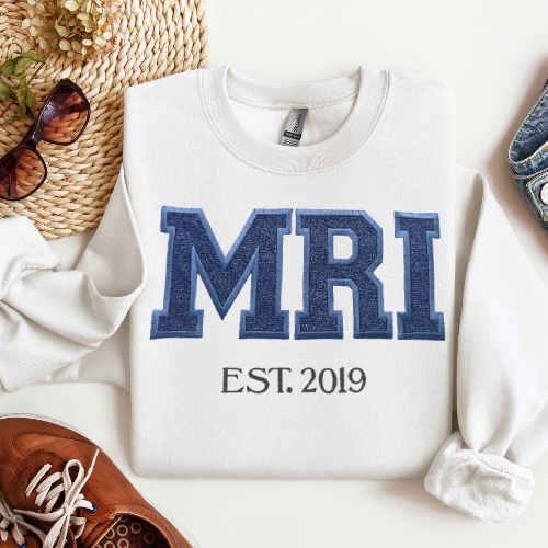 Glitter Big MRI Tech Sweatshirt