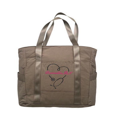 Personalized Trendy Waterproof Tote Nurse Custom Embroidery Gift