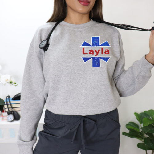 Paramedic Flag Sweatshirt