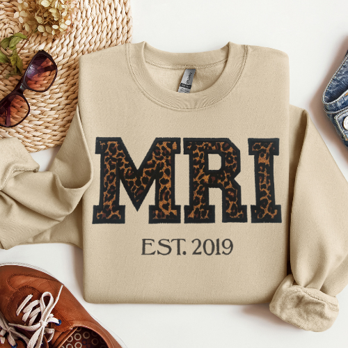 Leopard MRI Tech Sweatshirt