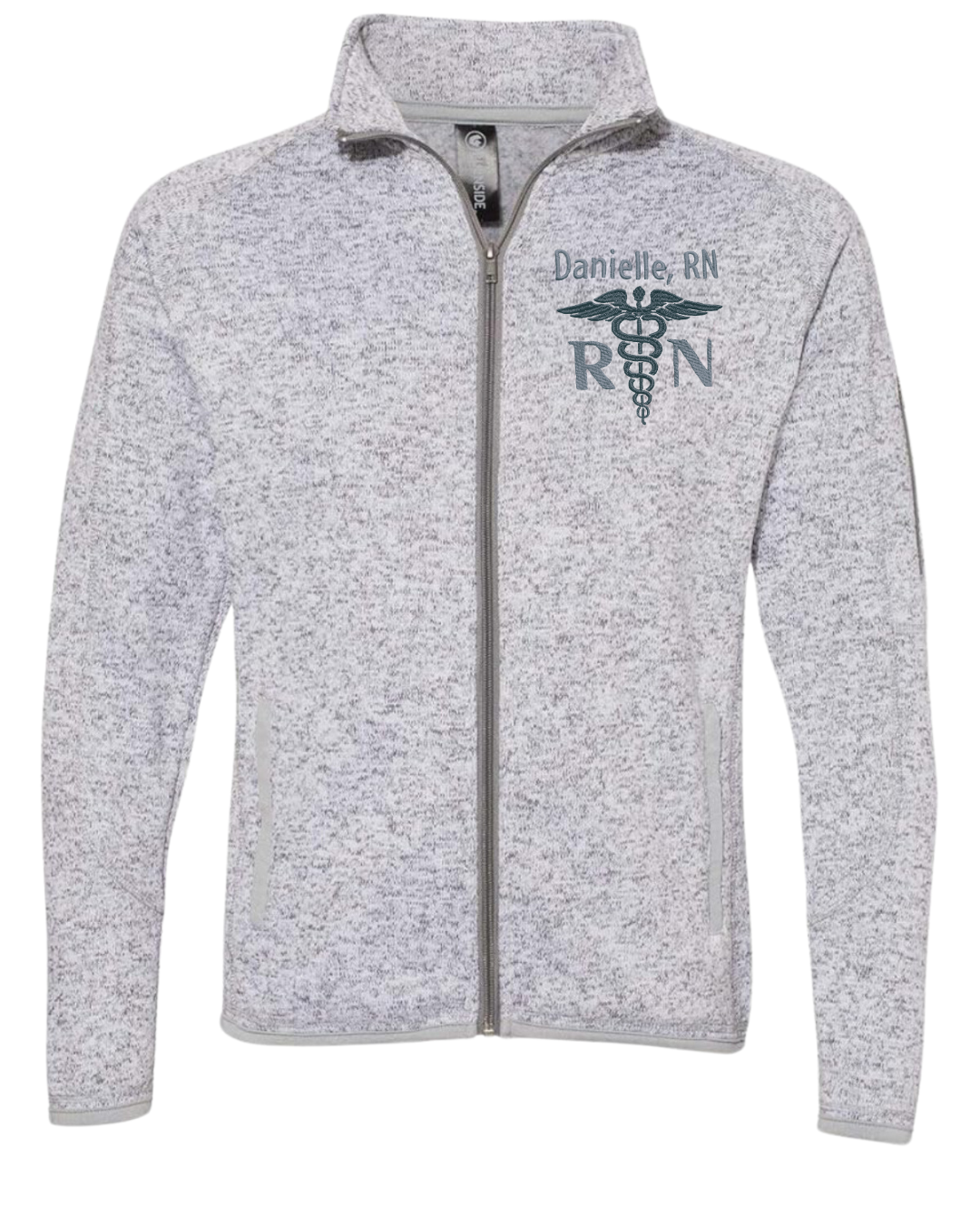 Custom Sweater Knit Jacket