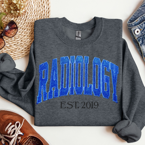 Glitter Radiology Tech Sweatshirt