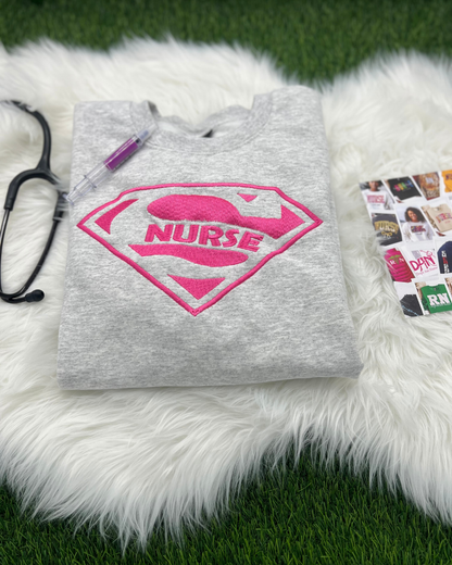 Super Nurse Crewneck