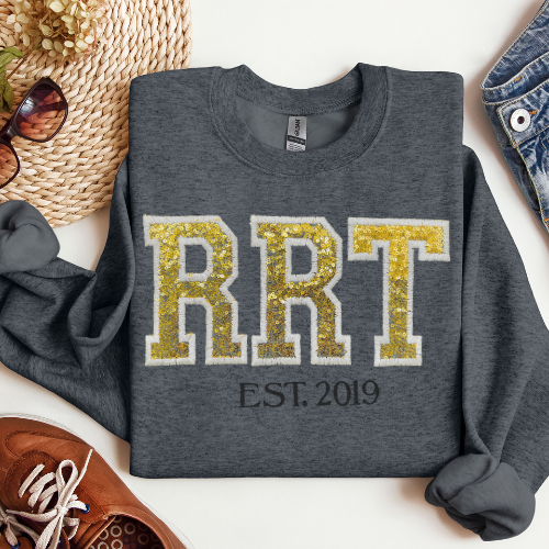 Sequin Registered Respiratory Therapy Hoodie