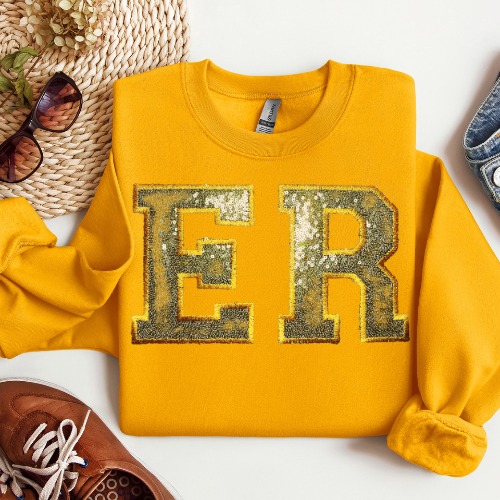 Sequin ER Nurse Crewneck
