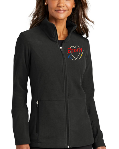 Full Zip Phlebotomy Embroidery Jacket