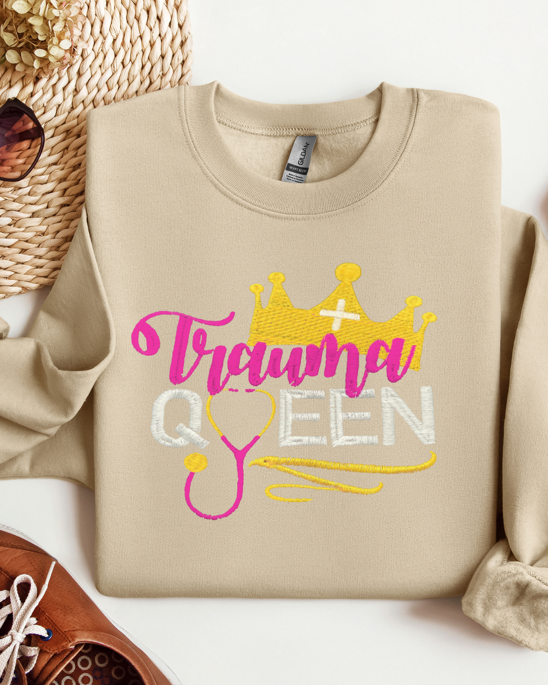 Trauma Queen Crewneck