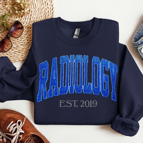 Glitter Radiology Tech Sweatshirt