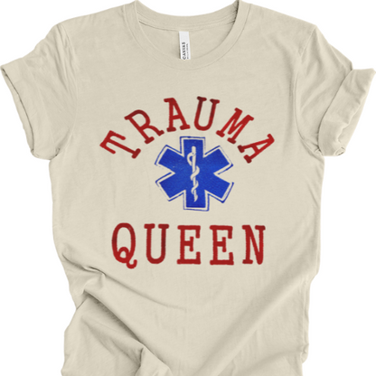 Trauma Queen EMT Paramedic T-shirt
