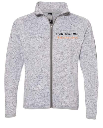 Custom Sweater Knit Jacket