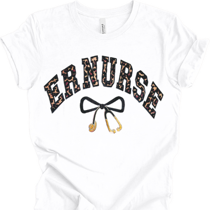Leopard ER NURSE T-Shirt