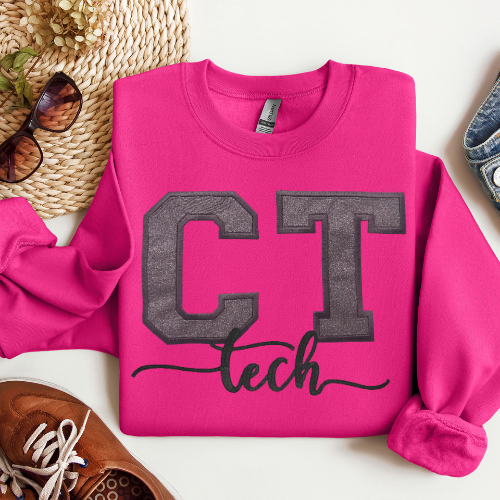 Glitter CT Tech Crewneck