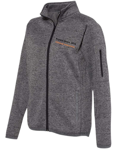 Custom Sweater Knit Jacket