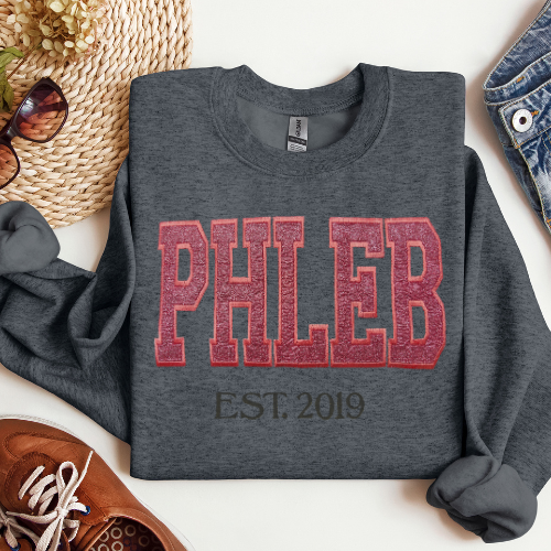 Glitter Phlebotomy Crewneck