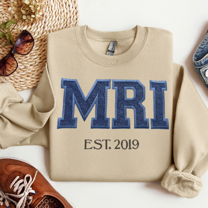 Glitter Big MRI Tech Sweatshirt