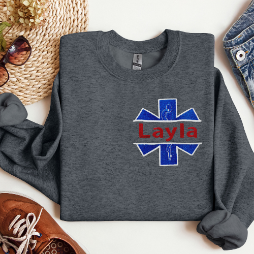 Paramedic Flag Sweatshirt