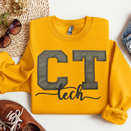 Glitter CT Tech Crewneck