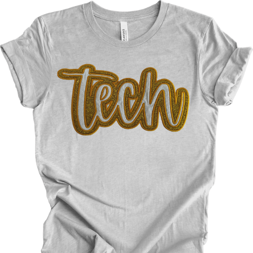 Glitter Nurse Tech T-Shirt