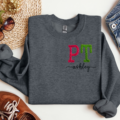 Physical Therapy Name Hoodie