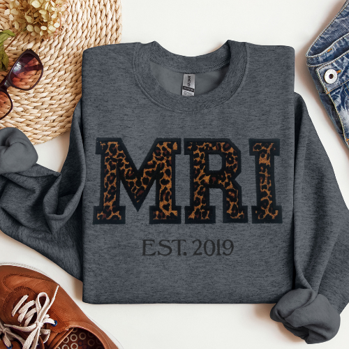Leopard MRI Tech Sweatshirt