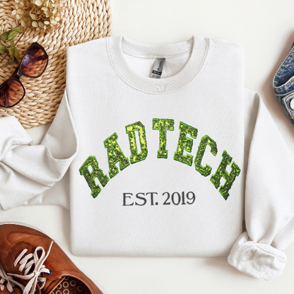 Sequin Rad Tech Crewneck