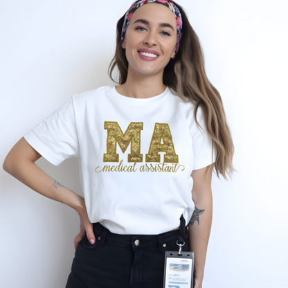 Sequin Medical Assistant T-Shirt
