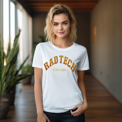 Glitter Radiology Tech T-Shirt