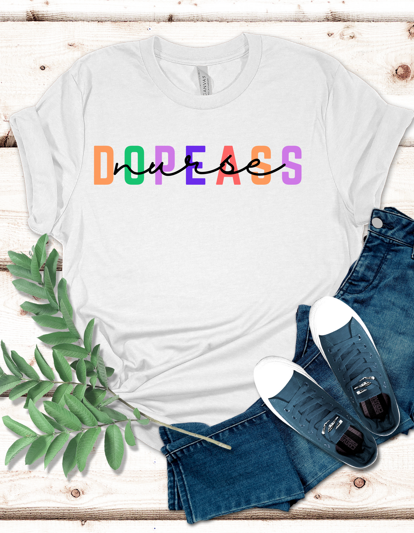 Dopeass Nurse Cute Custom Trendy Personalized Unique T-Shirt