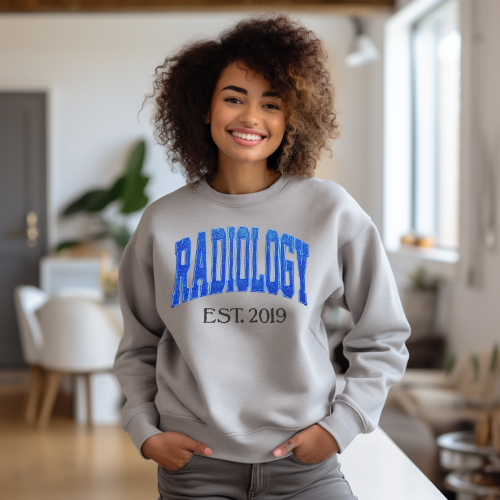 Glitter Radiology Tech Sweatshirt