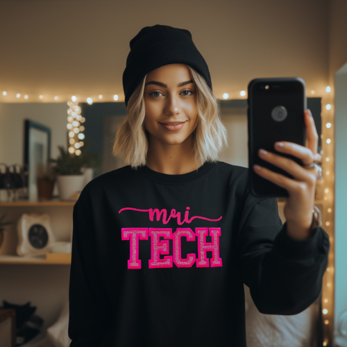 Glitter MRI Tech Crewneck