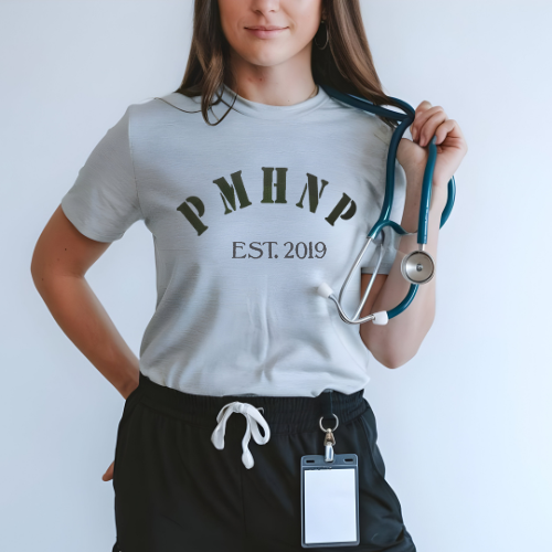 PMHNP Nurse Practitioner T-shirt