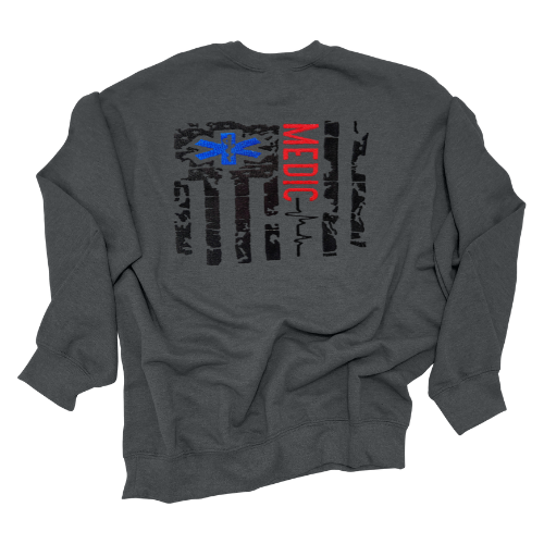 Paramedic Flag Sweatshirt
