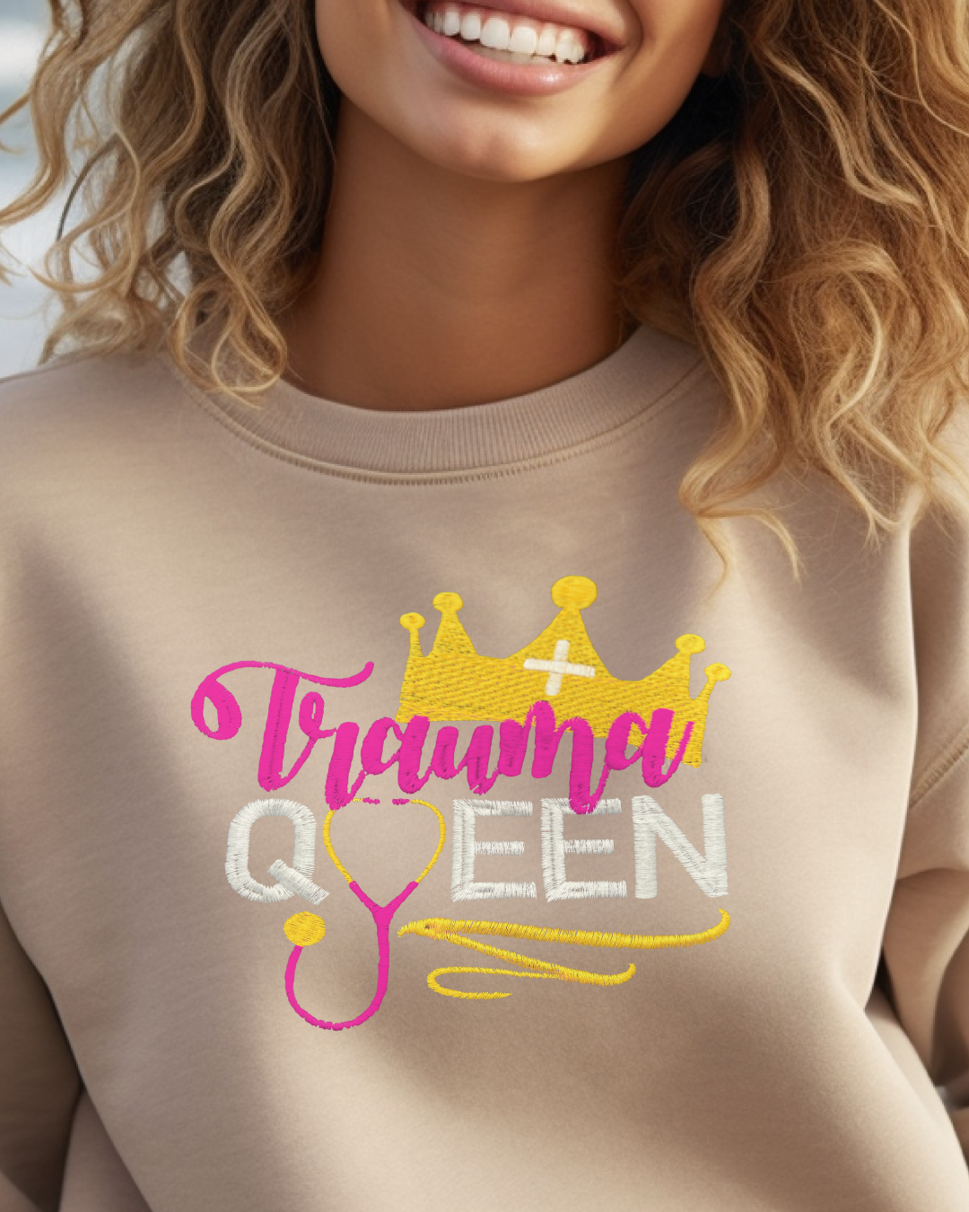 Trauma Queen Crewneck