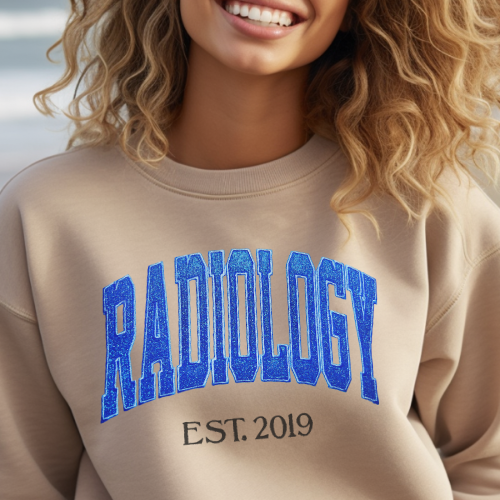 Glitter Radiology Tech Sweatshirt
