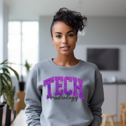 Sequin Radiology Tech Crewneck