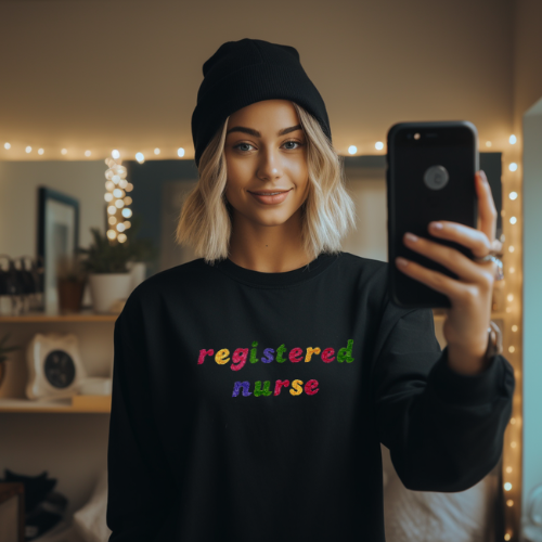 Custom Registered Nurse Crewneck