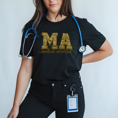 Sequin Medical Assistant T-Shirt