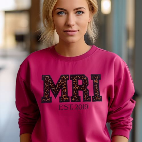 Leopard MRI Tech Sweatshirt