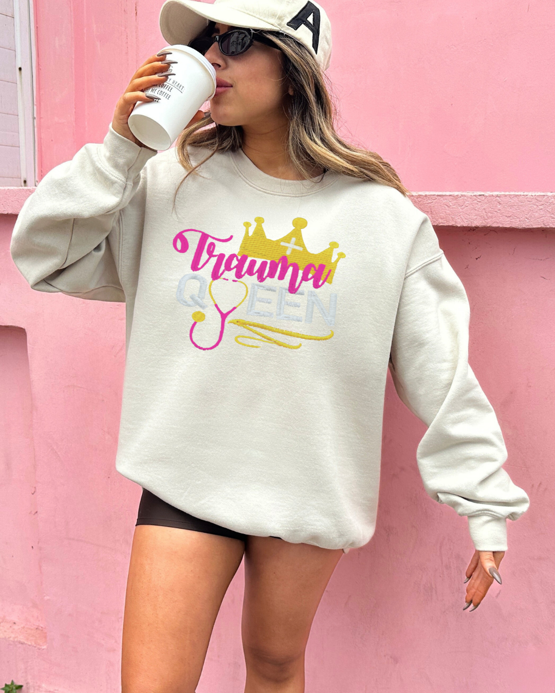 Trauma Queen Crewneck