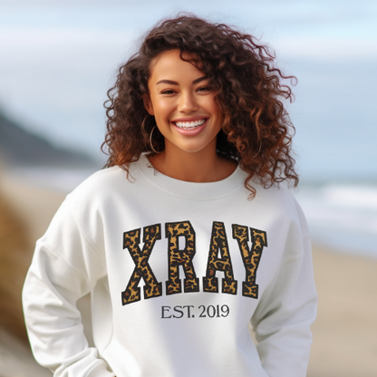Leopard X-RAY Tech Sweatshirt