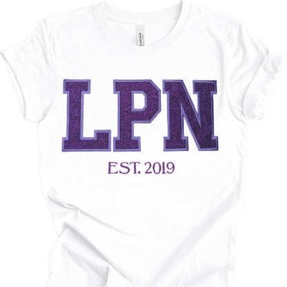 Glitter LPN T-Shirt