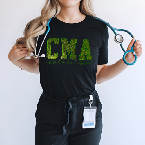 Sequin Medical Assistant T-Shirt