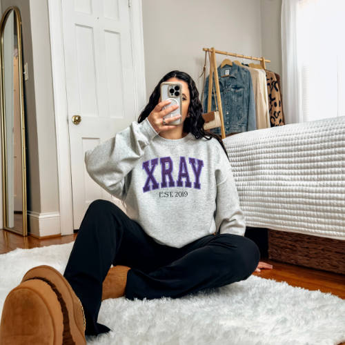 Glitter X-RAY Tech Sweatshirt