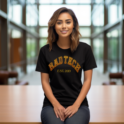 Glitter Radiology Tech T-Shirt